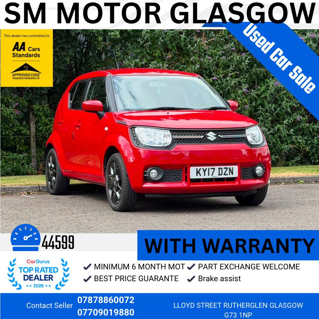 A 2017 SUZUKI IGNIS 1.2 Dualjet SZ3 Hatchback 5dr Petrol Manual Euro 6 (90 ps) A 2017 SUZUKI IGNIS 1.2 Dualjet SZ3 Hatchback 5dr Petrol Manual Euro 6 (90 ps)