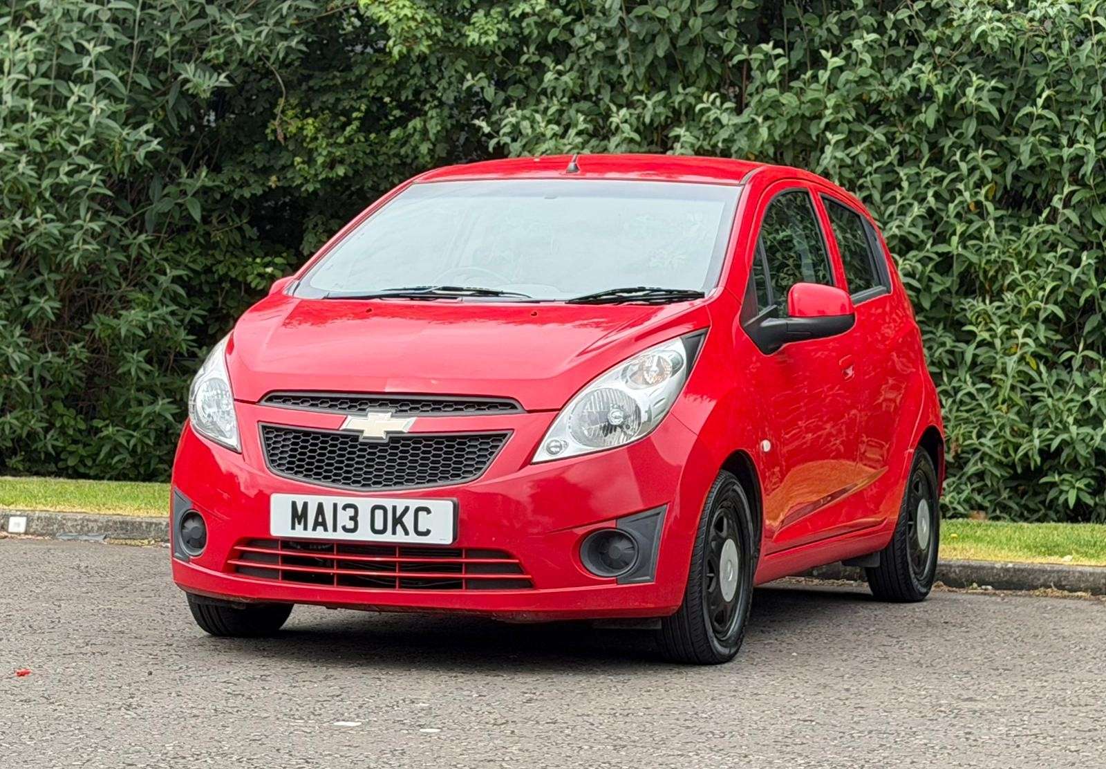A 2013 CHEVROLET SPARK 1.2i LT Hatchback 5dr Petrol Manual Euro 5 (81 ps) A 2013 CHEVROLET SPARK 1.2i LT Hatchback 5dr Petrol Manual Euro 5 (81 ps)