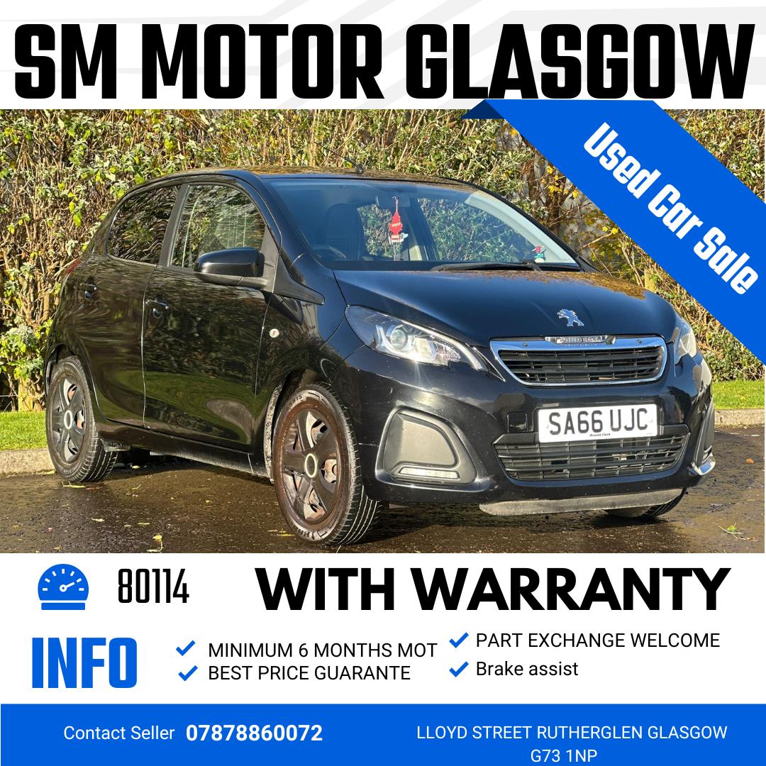 Check out this Peugeot 108 2016 Petrol Manual