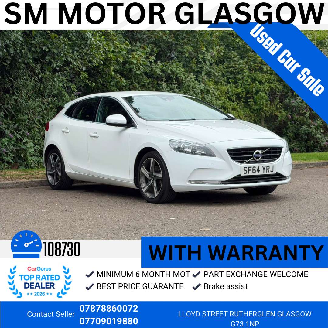 A 2014 VOLVO V40 1.6 D2 R-Design Hatchback 5dr Diesel Manual Euro 5 (s/s) (115 ps) A 2014 VOLVO V40 1.6 D2 R-Design Hatchback 5dr Diesel Manual Euro 5 (s/s) (115 ps)