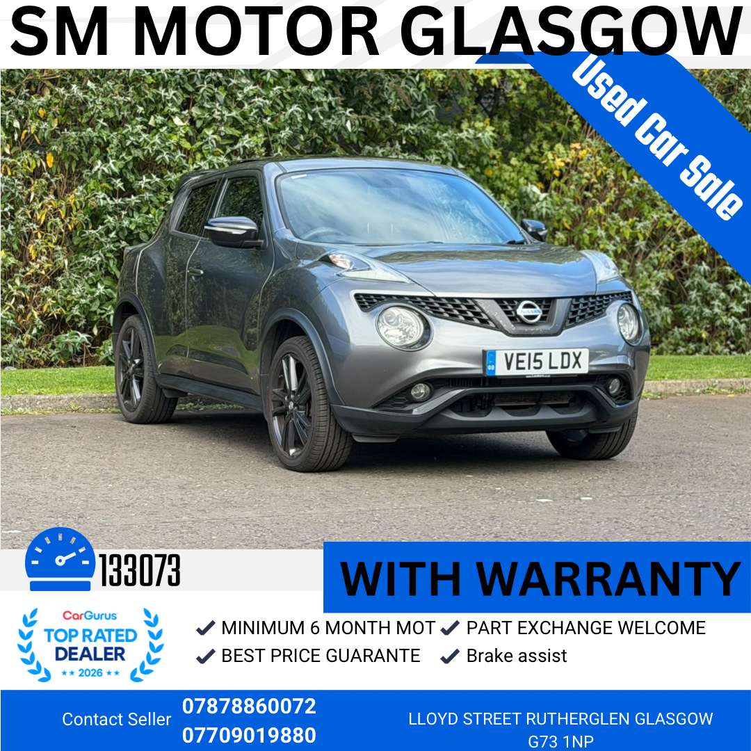 A 2015 NISSAN JUKE 1.5 dCi 8v Acenta Premium SUV 5dr Diesel Manual Euro 5 (s/s) (110 ps) A 2015 NISSAN JUKE 1.5 dCi 8v Acenta Premium SUV 5dr Diesel Manual Euro 5 (s/s) (110 ps)