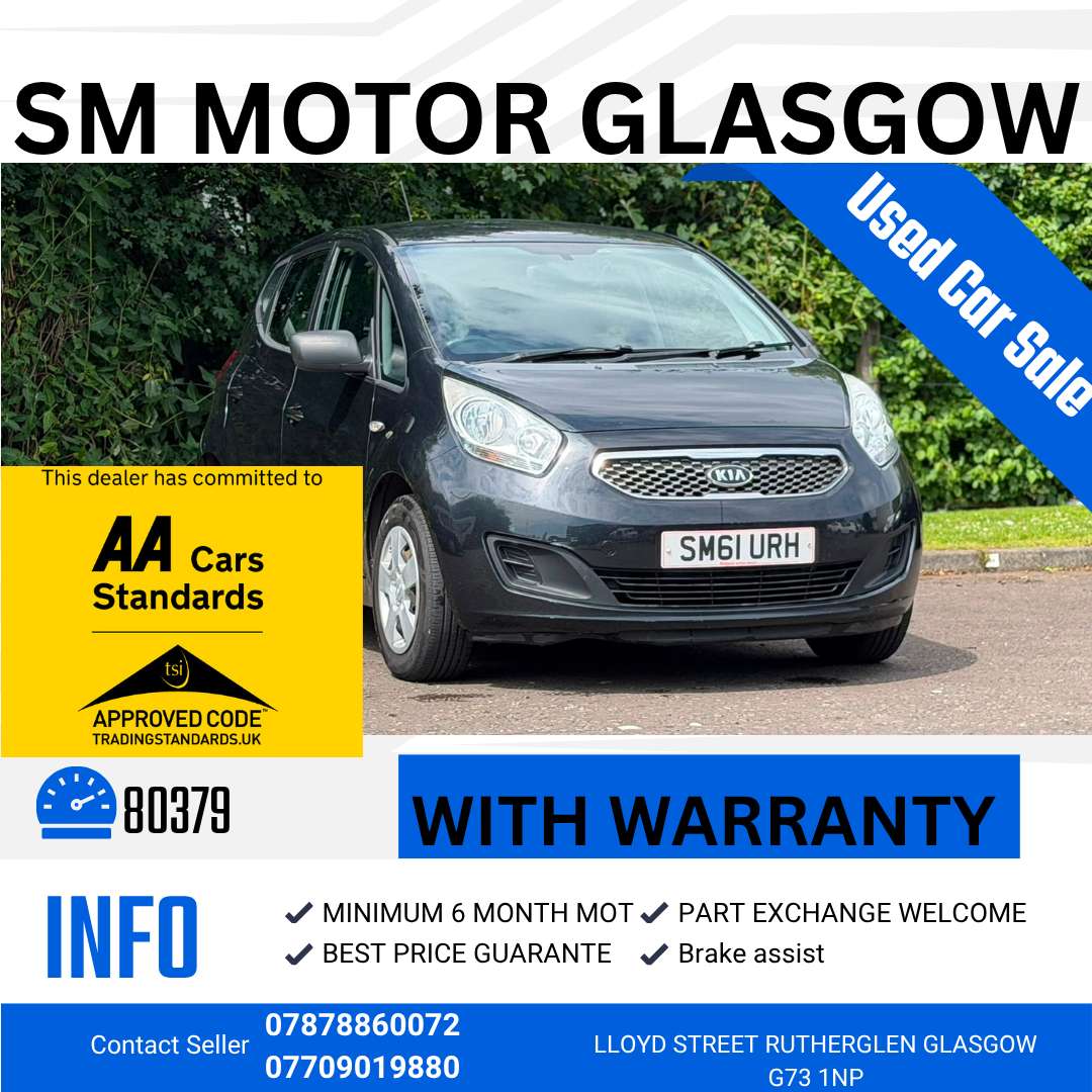 A 2012 KIA VENGA 1.4 EcoDynamics 1 MPV 5dr Petrol Manual Euro 5 (s/s) (89 bhp) A 2012 KIA VENGA 1.4 EcoDynamics 1 MPV 5dr Petrol Manual Euro 5 (s/s) (89 bhp)