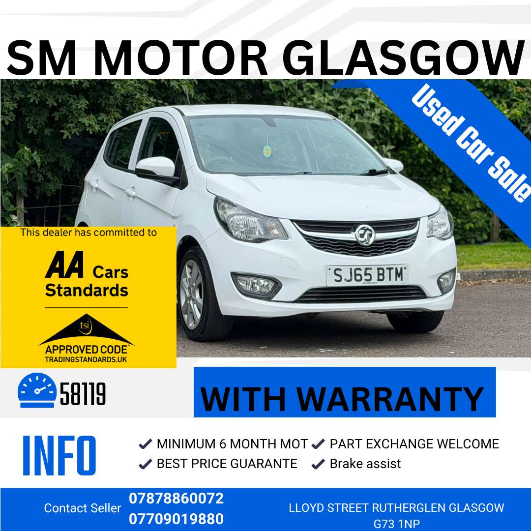 A 2016 VAUXHALL VIVA 1.0i SE Hatchback 5dr Petrol Manual Euro 6 (a/c) (75 ps) A 2016 VAUXHALL VIVA 1.0i SE Hatchback 5dr Petrol Manual Euro 6 (a/c) (75 ps)