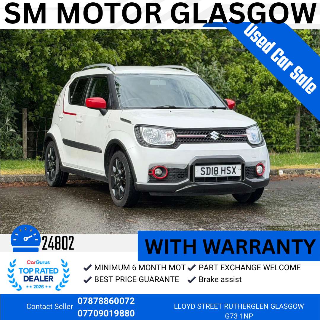 A 2018 SUZUKI IGNIS 1.2 Dualjet Adventure Hatchback 5dr Petrol Manual Euro 6 (90 ps) A 2018 SUZUKI IGNIS 1.2 Dualjet Adventure Hatchback 5dr Petrol Manual Euro 6 (90 ps)