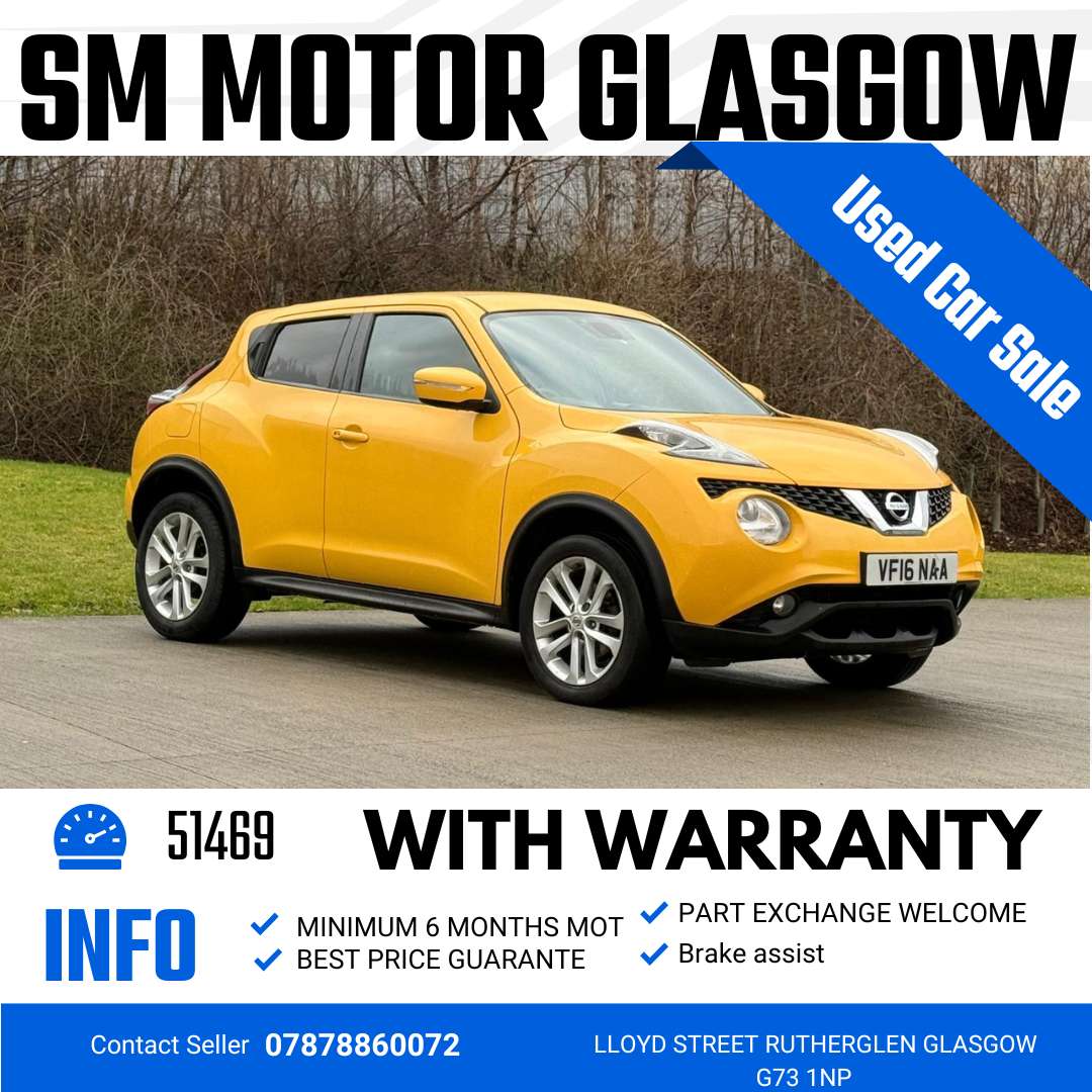 A 2016 NISSAN JUKE 1.5 dCi N-Connecta SUV 5dr Diesel Manual Euro 6 (s/s) (110 ps) A 2016 NISSAN JUKE 1.5 dCi N-Connecta SUV 5dr Diesel Manual Euro 6 (s/s) (110 ps)