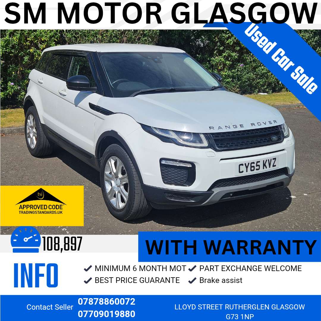 A 2015 LAND ROVER RANGE ROVER EVOQUE 2.0 eD4 SE Tech SUV 5dr Diesel Manual FWD Euro 6 (s/s) (150 ps) A 2015 LAND ROVER RANGE ROVER EVOQUE 2.0 eD4 SE Tech SUV 5dr Diesel Manual FWD Euro 6 (s/s) (150 ps)