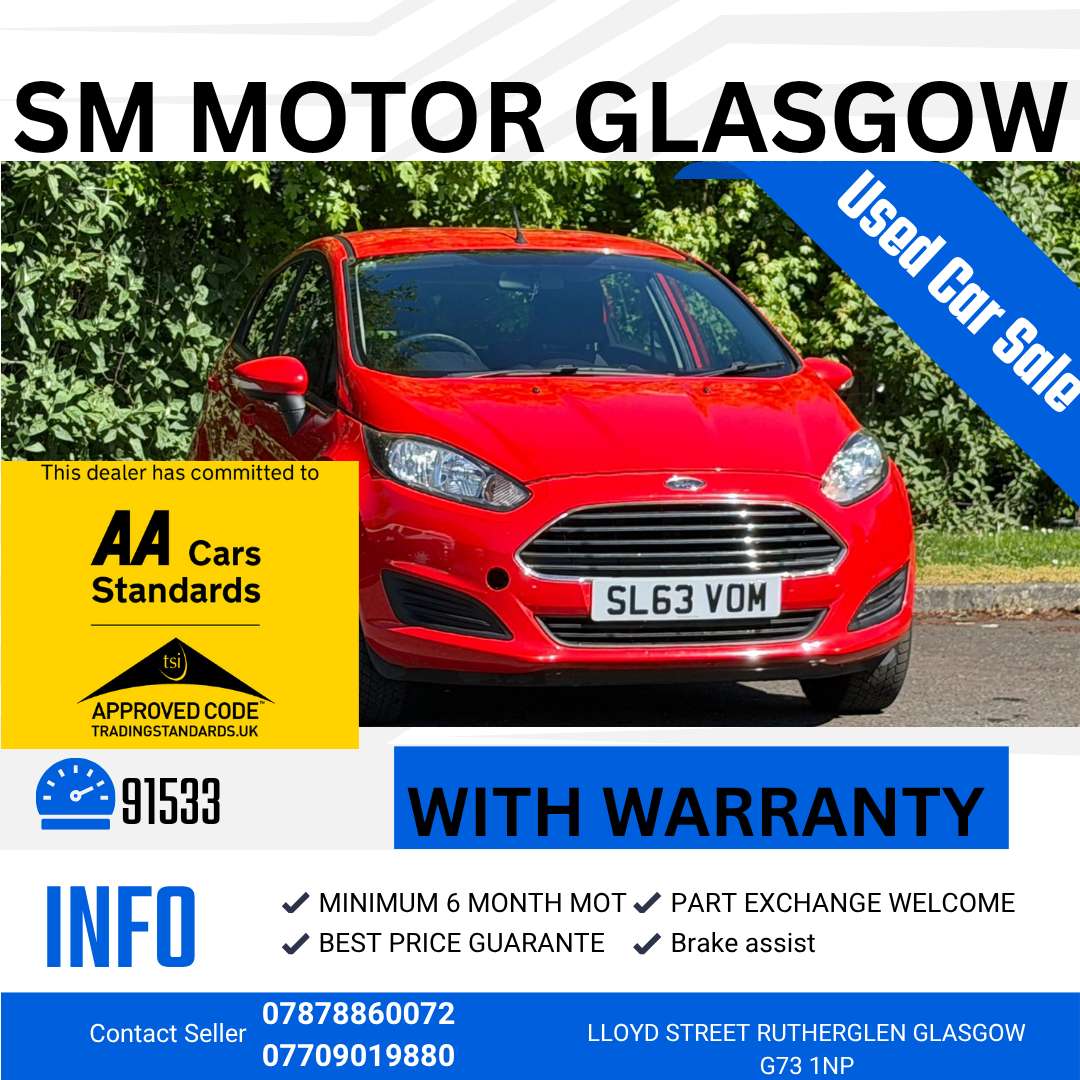A 2014 FORD FIESTA 1.25 Style Hatchback 5dr Petrol Manual Euro 5 (82 ps) A 2014 FORD FIESTA 1.25 Style Hatchback 5dr Petrol Manual Euro 5 (82 ps)