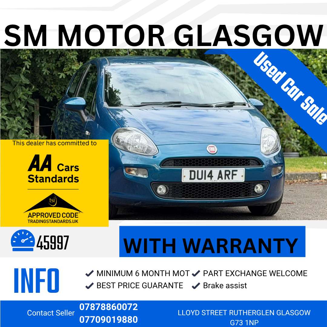 A 2014 FIAT PUNTO EASY A 2014 FIAT PUNTO EASY