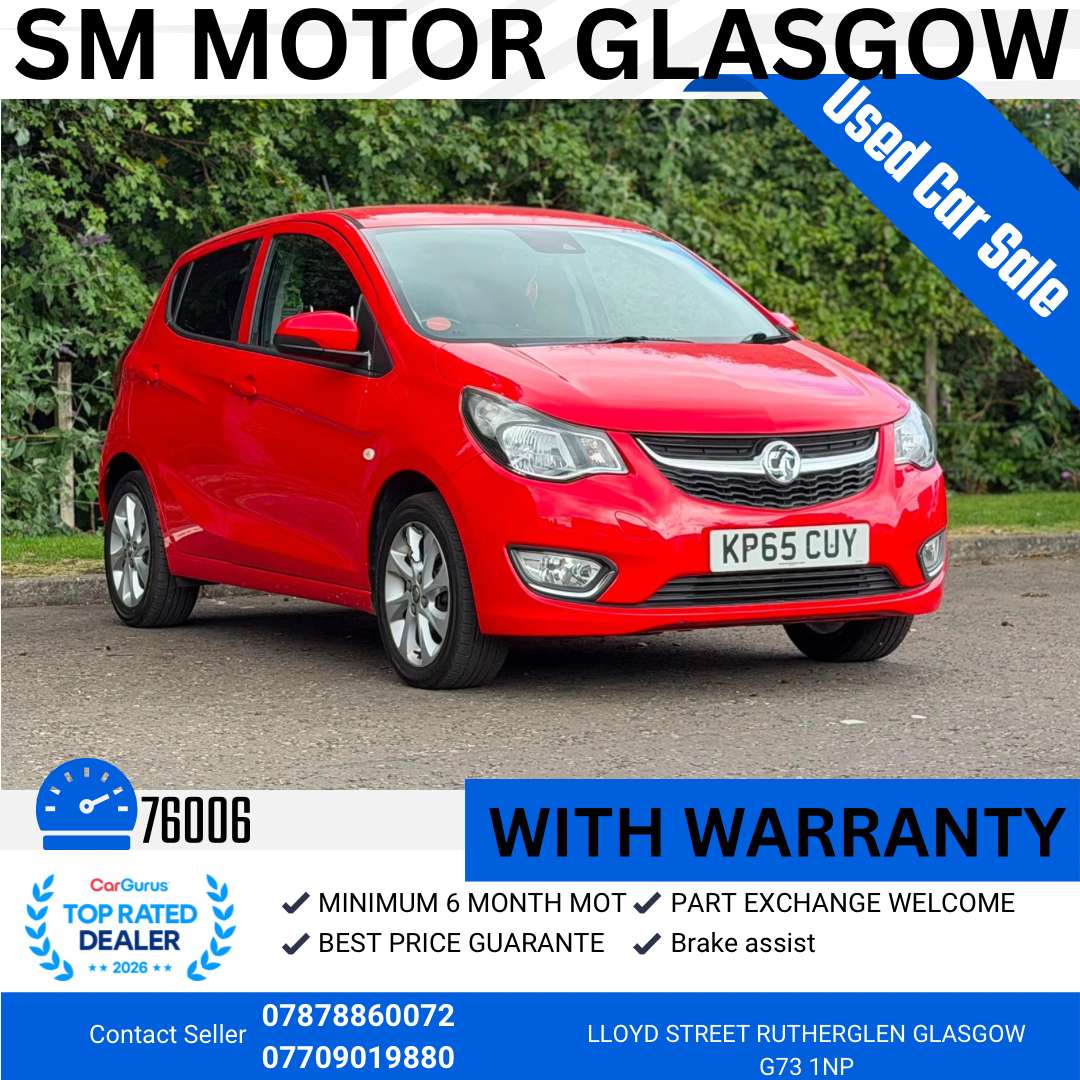 A 2015 VAUXHALL VIVA 1.0i SL Hatchback 5dr Petrol Manual Euro 6 (75 ps) A 2015 VAUXHALL VIVA 1.0i SL Hatchback 5dr Petrol Manual Euro 6 (75 ps)
