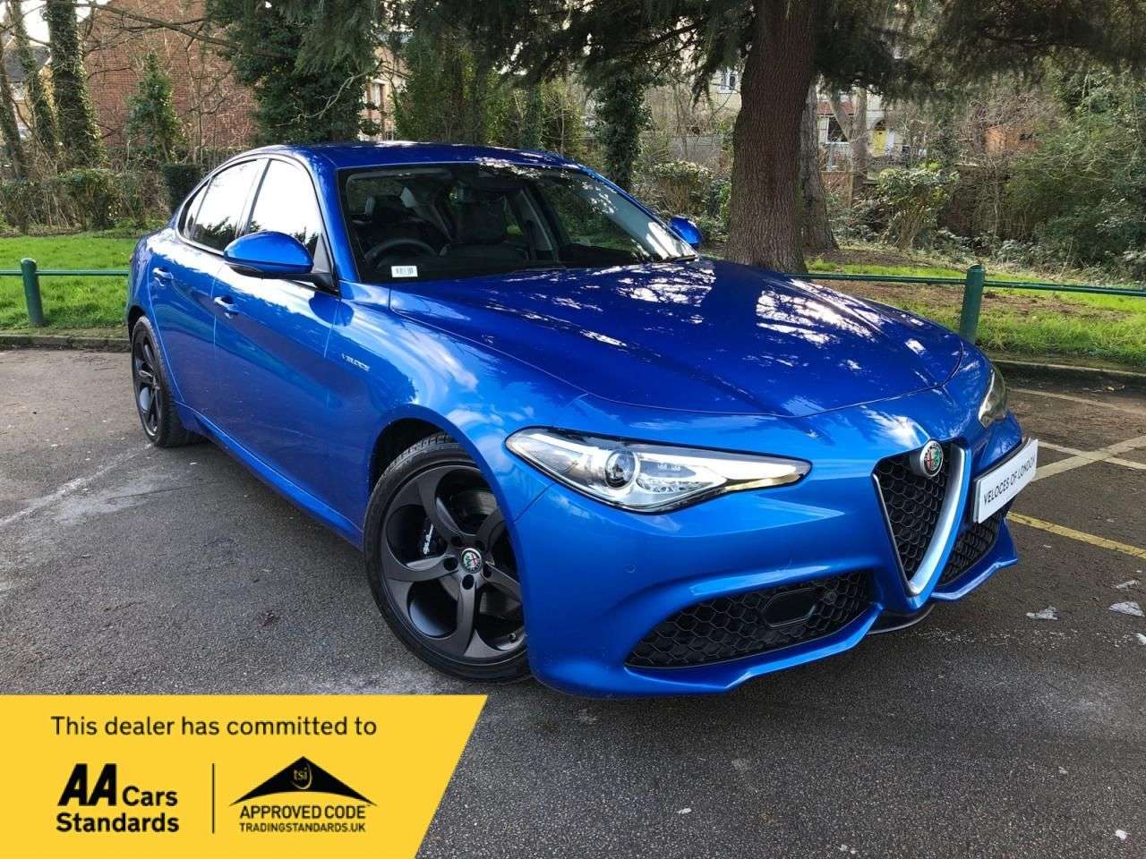 A 2019 ALFA ROMEO GIULIA 2.0 TB VELOCE 4d AUTO 277 BHP 18" WHEEL UPGRADE A 2019 ALFA ROMEO GIULIA 2.0 TB VELOCE 4d AUTO 277 BHP 18" WHEEL UPGRADE