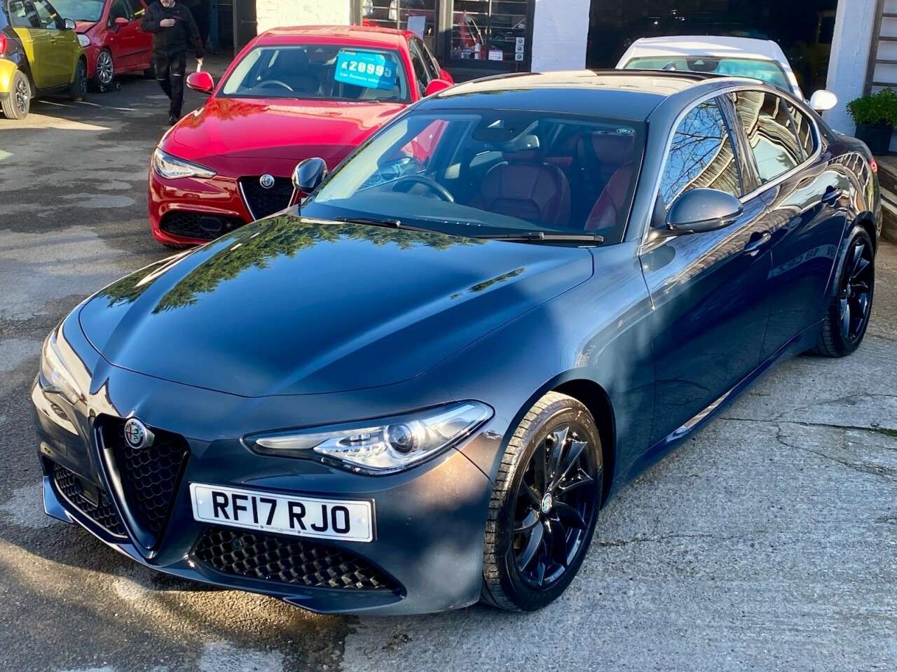 A 2017 ALFA ROMEO GIULIA 2.2 TD Super Saloon 4dr Diesel Auto Euro 6 (s/s) (180 ps) 50+ MPG + ULEZ FR A 2017 ALFA ROMEO GIULIA 2.2 TD Super Saloon 4dr Diesel Auto Euro 6 (s/s) (180 ps) 50+ MPG + ULEZ FR
