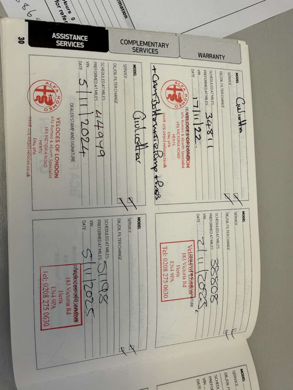 2016 ALFA ROMEO GIULIETTA 2016 ALFA ROMEO GIULIETTA