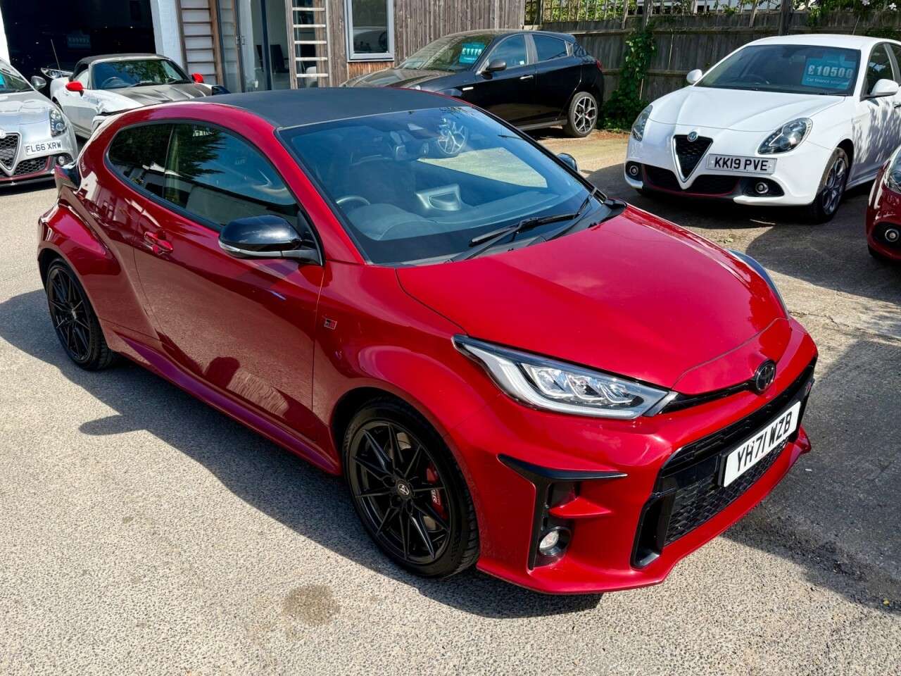 A 2021 TOYOTA YARIS 1.6T GR Circuit Hatchback 3dr Petrol Manual AWD Euro 6 (261 ps) FULL TOYOTA A 2021 TOYOTA YARIS 1.6T GR Circuit Hatchback 3dr Petrol Manual AWD Euro 6 (261 ps) FULL TOYOTA