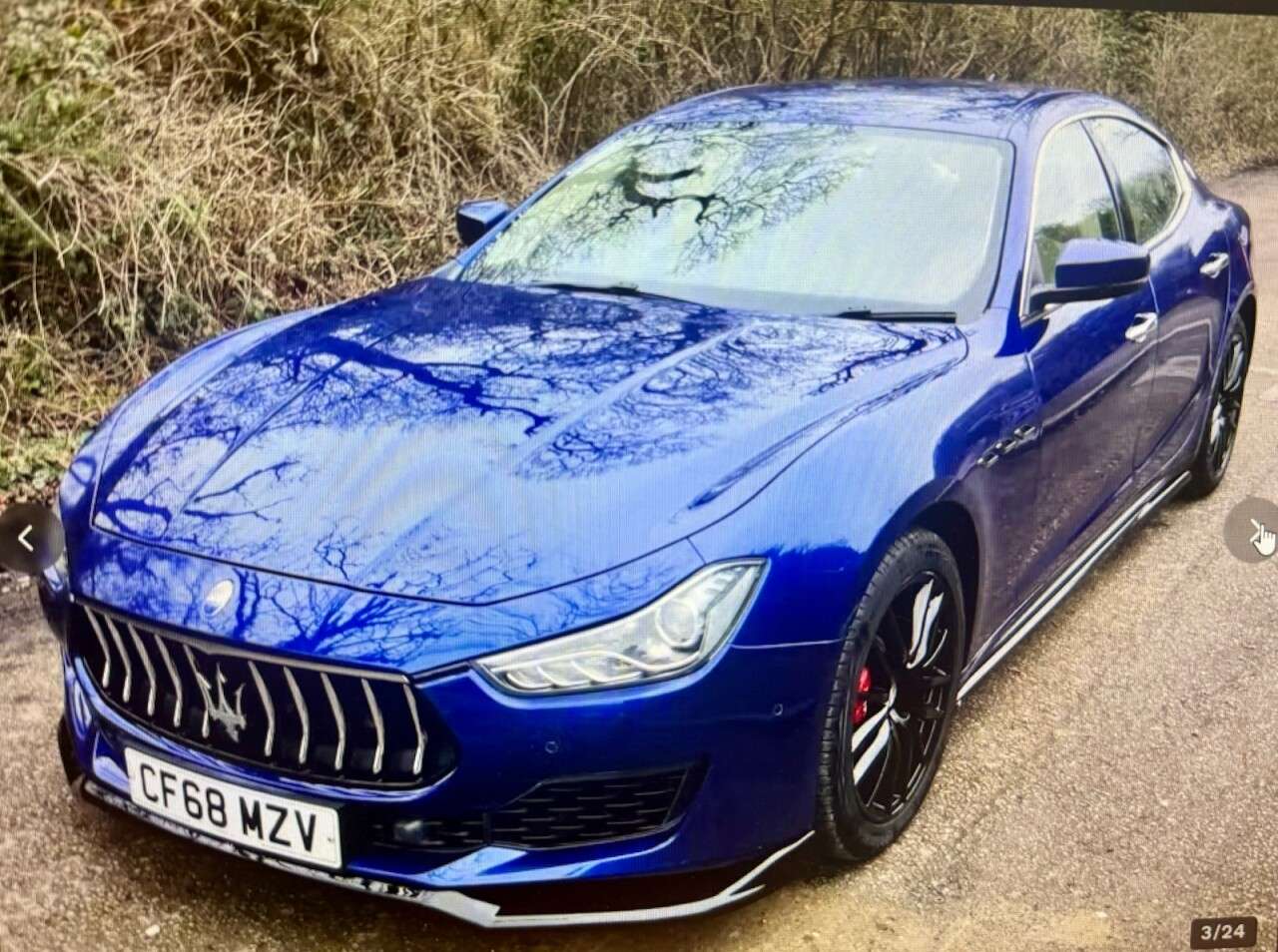 A 2018 MASERATI GHIBLI 3.0 V6 GPF Saloon 4dr Petrol ZF Euro 6 (s/s) (350 ps) JUST HAD FULL SERVICE A 2018 MASERATI GHIBLI 3.0 V6 GPF Saloon 4dr Petrol ZF Euro 6 (s/s) (350 ps) JUST HAD FULL SERVICE