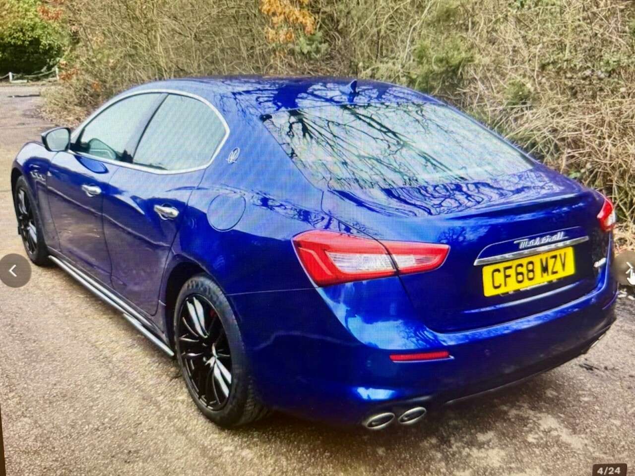 A 2018 MASERATI GHIBLI 3.0 V6 GPF Saloon 4dr Petrol ZF Euro 6 (s/s) (350 ps) JUST HAD FULL SERVICE A 2018 MASERATI GHIBLI 3.0 V6 GPF Saloon 4dr Petrol ZF Euro 6 (s/s) (350 ps) JUST HAD FULL SERVICE
