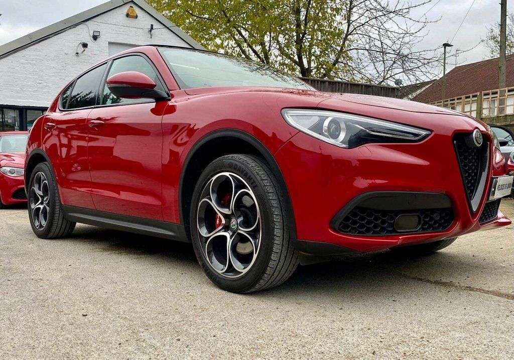 A 2022 ALFA ROMEO STELVIO 2.0T Veloce SUV 5dr Petrol Auto Q4 AWD Euro 6 (s/s) (280 ps) 20" ALLOYS + C A 2022 ALFA ROMEO STELVIO 2.0T Veloce SUV 5dr Petrol Auto Q4 AWD Euro 6 (s/s) (280 ps) 20" ALLOYS + C