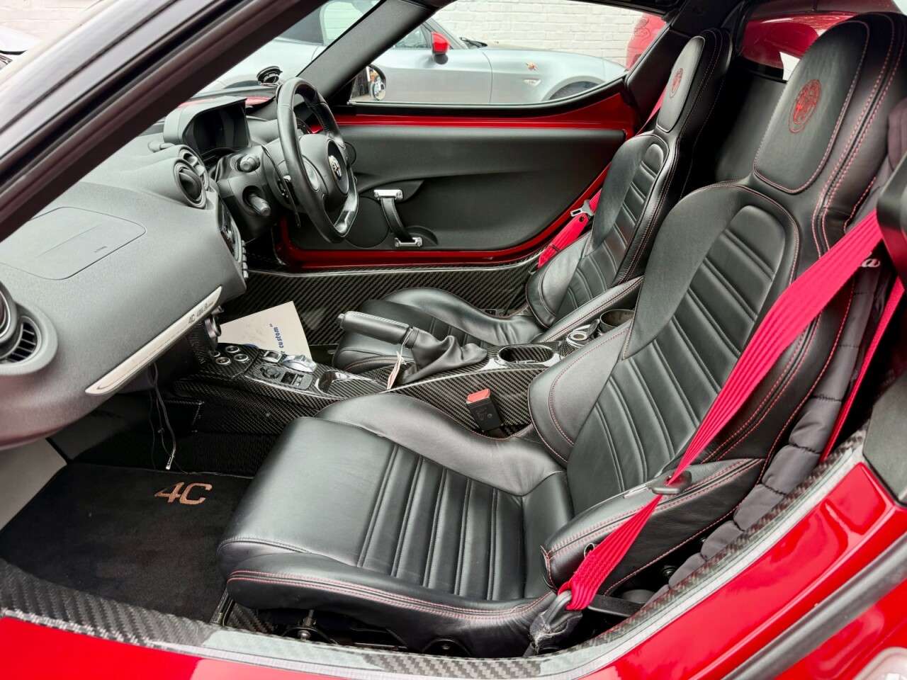 A 2016 ALFA ROMEO 4C 1750 TBi Spider 2dr Petrol TCT Euro 6 (240 bhp) 280 BHP + ALFAWORKSHOP HAND A 2016 ALFA ROMEO 4C 1750 TBi Spider 2dr Petrol TCT Euro 6 (240 bhp) 280 BHP + ALFAWORKSHOP HAND