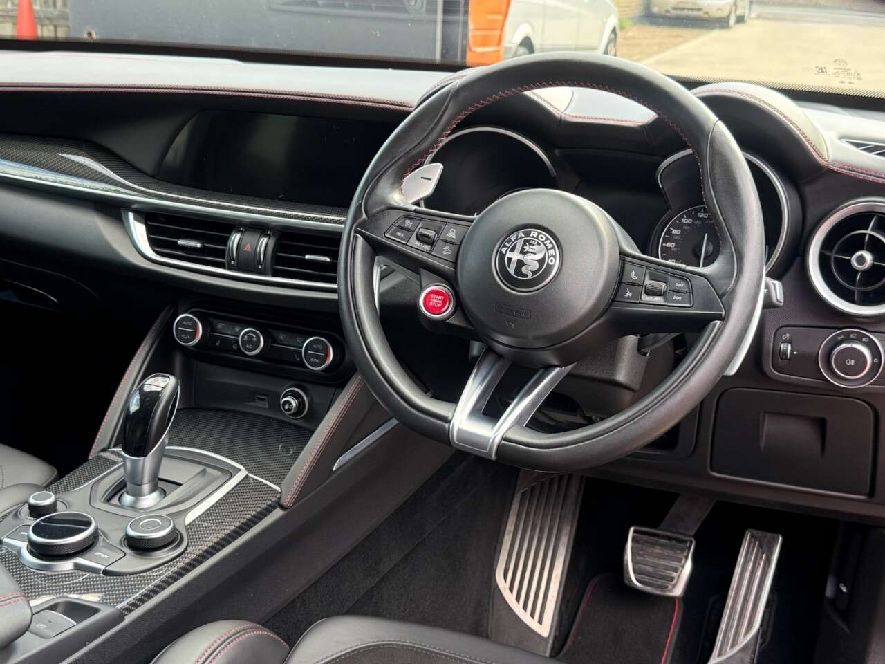 A 2019 ALFA ROMEO STELVIO 2.9 V6 Bi-Turbo Quadrifoglio SUV 5dr Petrol Auto Q4 AWD Euro 6 (s/s) (510 p A 2019 ALFA ROMEO STELVIO 2.9 V6 Bi-Turbo Quadrifoglio SUV 5dr Petrol Auto Q4 AWD Euro 6 (s/s) (510 p