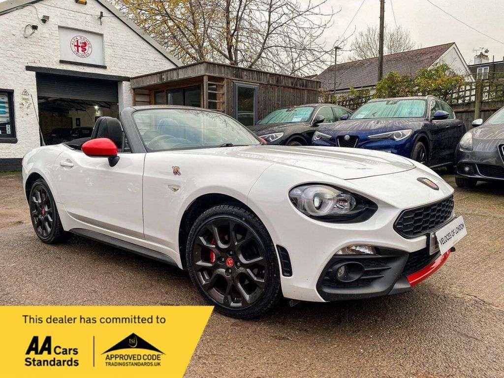 A 2019 ABARTH 124 SPIDER 1.4 MultiAir Convertible 2dr Petrol Manual Euro 6 (170 ps) FULL HISTORY + N A 2019 ABARTH 124 SPIDER 1.4 MultiAir Convertible 2dr Petrol Manual Euro 6 (170 ps) FULL HISTORY + N
