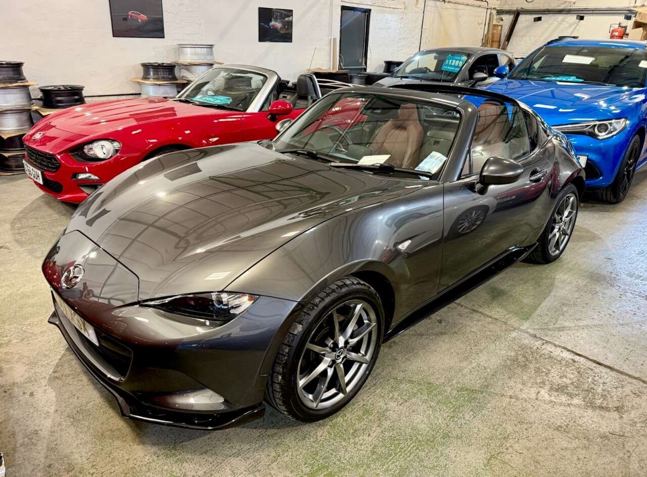 A 2017 MAZDA MX-5 RF 2.0 SKYACTIV-G Sport Nav Convertible 2dr Petrol Manual Euro 6 (160 ps) FULL A 2017 MAZDA MX-5 RF 2.0 SKYACTIV-G Sport Nav Convertible 2dr Petrol Manual Euro 6 (160 ps) FULL