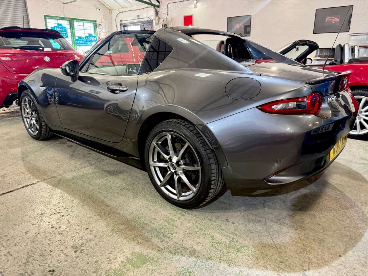A 2017 MAZDA MX-5 RF 2.0 SKYACTIV-G Sport Nav Convertible 2dr Petrol Manual Euro 6 (160 ps) FULL A 2017 MAZDA MX-5 RF 2.0 SKYACTIV-G Sport Nav Convertible 2dr Petrol Manual Euro 6 (160 ps) FULL