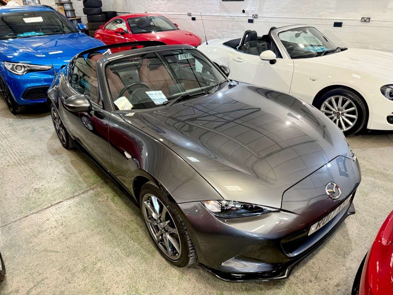 A 2017 MAZDA MX-5 RF 2.0 SKYACTIV-G Sport Nav Convertible 2dr Petrol Manual Euro 6 (160 ps) FULL A 2017 MAZDA MX-5 RF 2.0 SKYACTIV-G Sport Nav Convertible 2dr Petrol Manual Euro 6 (160 ps) FULL