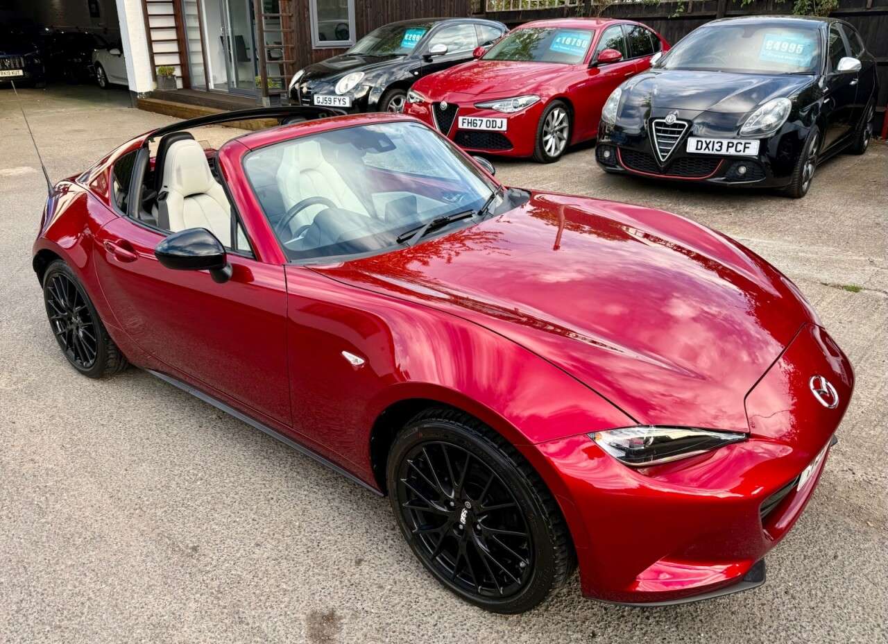 A 2021 MAZDA MX-5 RF 2.0 SKYACTIV-G GT Sport Tech Convertible 2dr Petrol Manual Euro 6 (s/s) (18 A 2021 MAZDA MX-5 RF 2.0 SKYACTIV-G GT Sport Tech Convertible 2dr Petrol Manual Euro 6 (s/s) (18