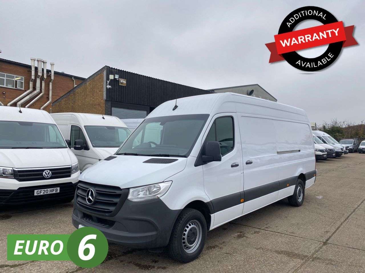 A 2019 MERCEDES-BENZ SPRINTER 2.1 316 CDI L3 H2 LWB 161BHP FACELIFT. RWD. EURO 6. ULEZ. FINANCE. PX A 2019 MERCEDES-BENZ SPRINTER 2.1 316 CDI L3 H2 LWB 161BHP FACELIFT. RWD. EURO 6. ULEZ. FINANCE. PX
