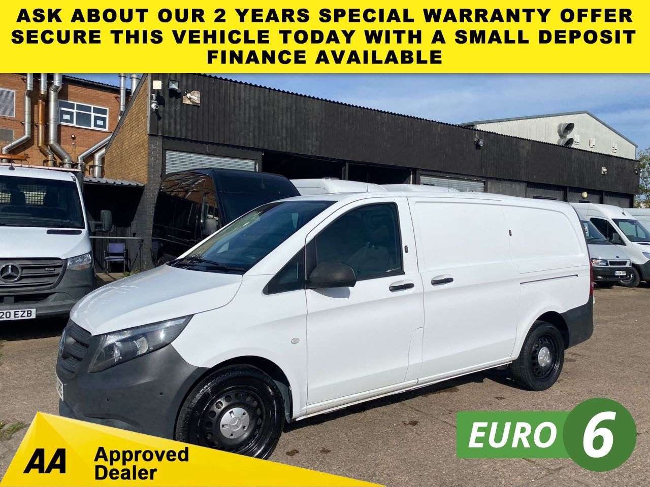 A 2019 MERCEDES-BENZ VITO 2.1 114 CDI PURE G-TRONIC+ RWD L2 LWB 135BHP. EURO 6. AIRCON. PX. A 2019 MERCEDES-BENZ VITO 2.1 114 CDI PURE G-TRONIC+ RWD L2 LWB 135BHP. EURO 6. AIRCON. PX.