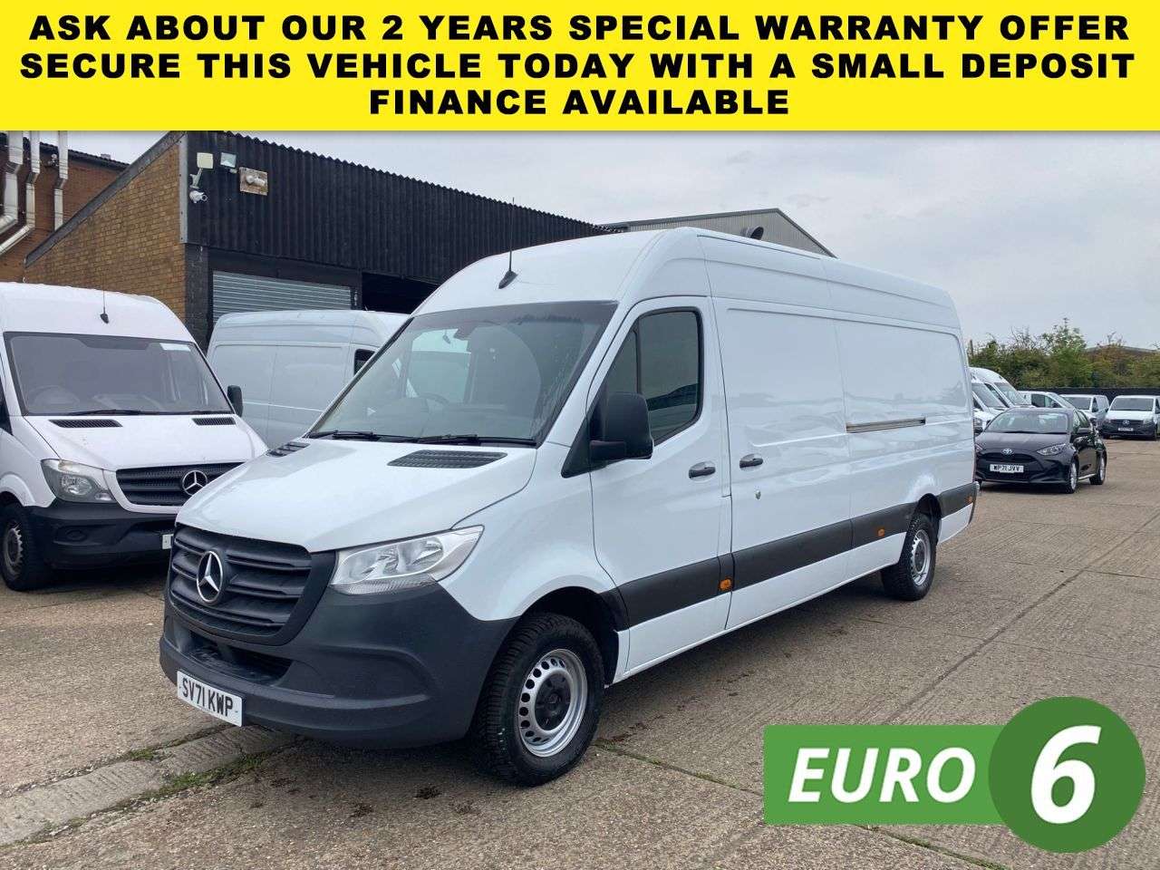 A 2021 MERCEDES-BENZ SPRINTER 2.1 316 CDI L3 H2 LWB H/ROOF PROGRESSIVE 161BHP. RWD. 85K MLS. FACELIFT. EU A 2021 MERCEDES-BENZ SPRINTER 2.1 316 CDI L3 H2 LWB H/ROOF PROGRESSIVE 161BHP. RWD. 85K MLS. FACELIFT. EU