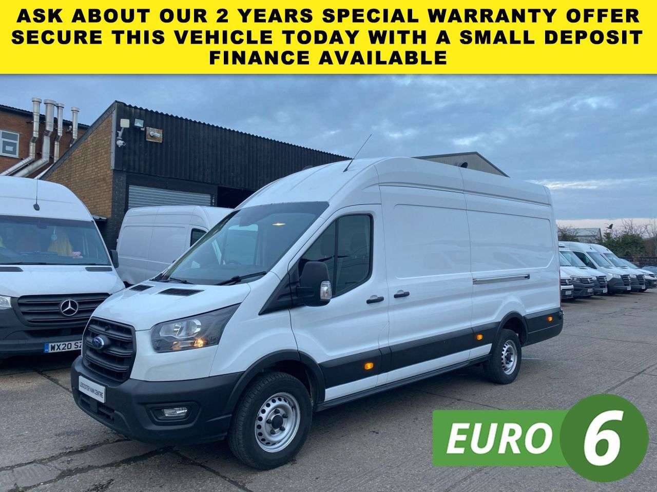 A 2023 FORD TRANSIT 2.0 TDCI T350 LEADER ECOBLUE L4 H3 XLWB JUMBO H/ROOF RWD 130BHP. 69K MILES. A 2023 FORD TRANSIT 2.0 TDCI T350 LEADER ECOBLUE L4 H3 XLWB JUMBO H/ROOF RWD 130BHP. 69K MILES.