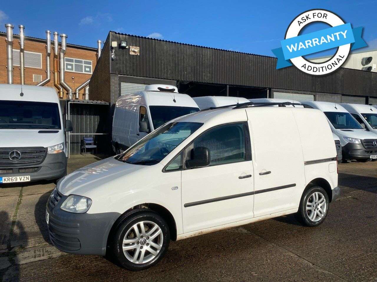 A 2006 VOLKSWAGEN CADDY 2.0 SDI PD C20 PANEL VAN L1 SWB 70BHP. ROOF BARS. PX. A 2006 VOLKSWAGEN CADDY 2.0 SDI PD C20 PANEL VAN L1 SWB 70BHP. ROOF BARS. PX.