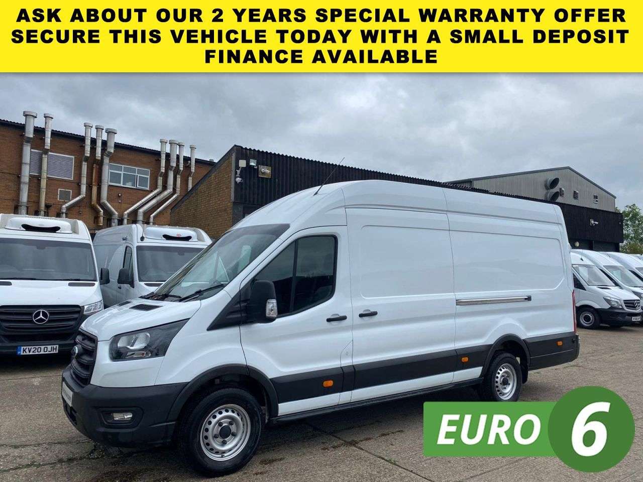 A 2023 FORD TRANSIT 2.0 TDCI T350 LEADER ECOBLUE L4 H3 XLWB JUMBO H/ROOF RWD 130BHP. 98K MILES. A 2023 FORD TRANSIT 2.0 TDCI T350 LEADER ECOBLUE L4 H3 XLWB JUMBO H/ROOF RWD 130BHP. 98K MILES.