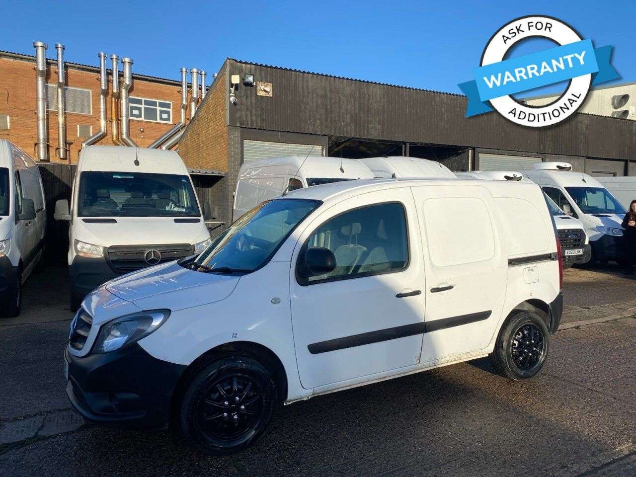 A 2016 MERCEDES-BENZ CITAN 1.5 111 CDI L2 LWB 110BHP. 1 PREVIOUS OWNER. 2X SEATER. AIRCON. PX A 2016 MERCEDES-BENZ CITAN 1.5 111 CDI L2 LWB 110BHP. 1 PREVIOUS OWNER. 2X SEATER. AIRCON. PX