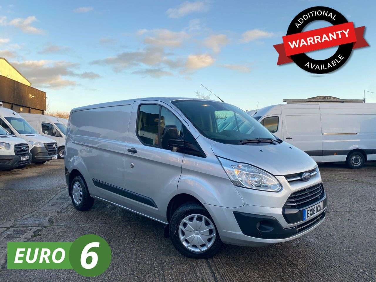 A 2018 FORD TRANSIT CUSTOM 2.0 TDCI T270 TREND L1 H1 SWB 130BHP. 1 PREVIOUS OWNER. PARKING SENSORS. SI A 2018 FORD TRANSIT CUSTOM 2.0 TDCI T270 TREND L1 H1 SWB 130BHP. 1 PREVIOUS OWNER. PARKING SENSORS. SI