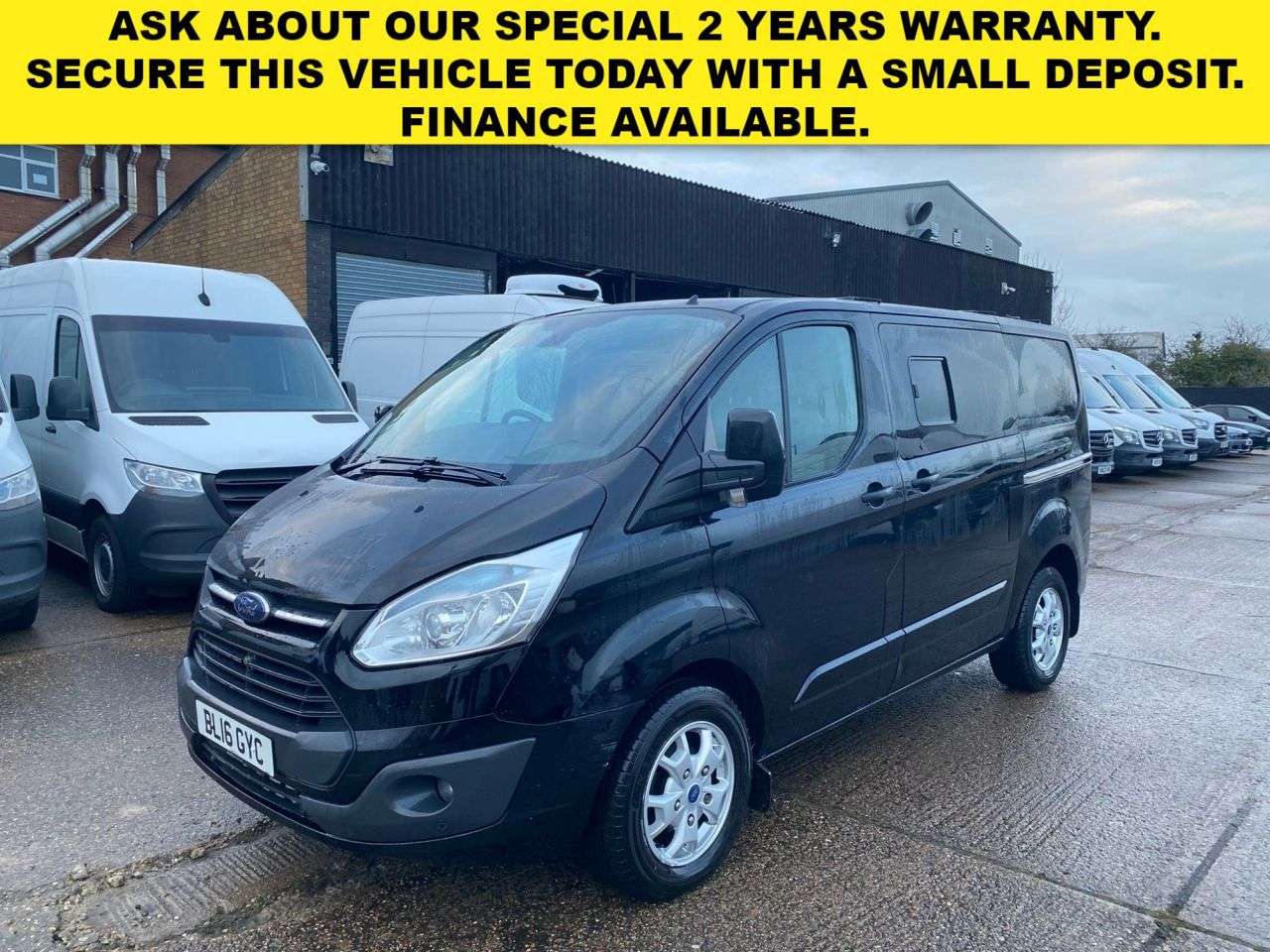 A 2016 FORD TRANSIT CUSTOM 2.2 TDCI T270 LIMITED L1 H1 SWB COMBI CREW 125BHP. AIRCON. SENSORS. PX A 2016 FORD TRANSIT CUSTOM 2.2 TDCI T270 LIMITED L1 H1 SWB COMBI CREW 125BHP. AIRCON. SENSORS. PX