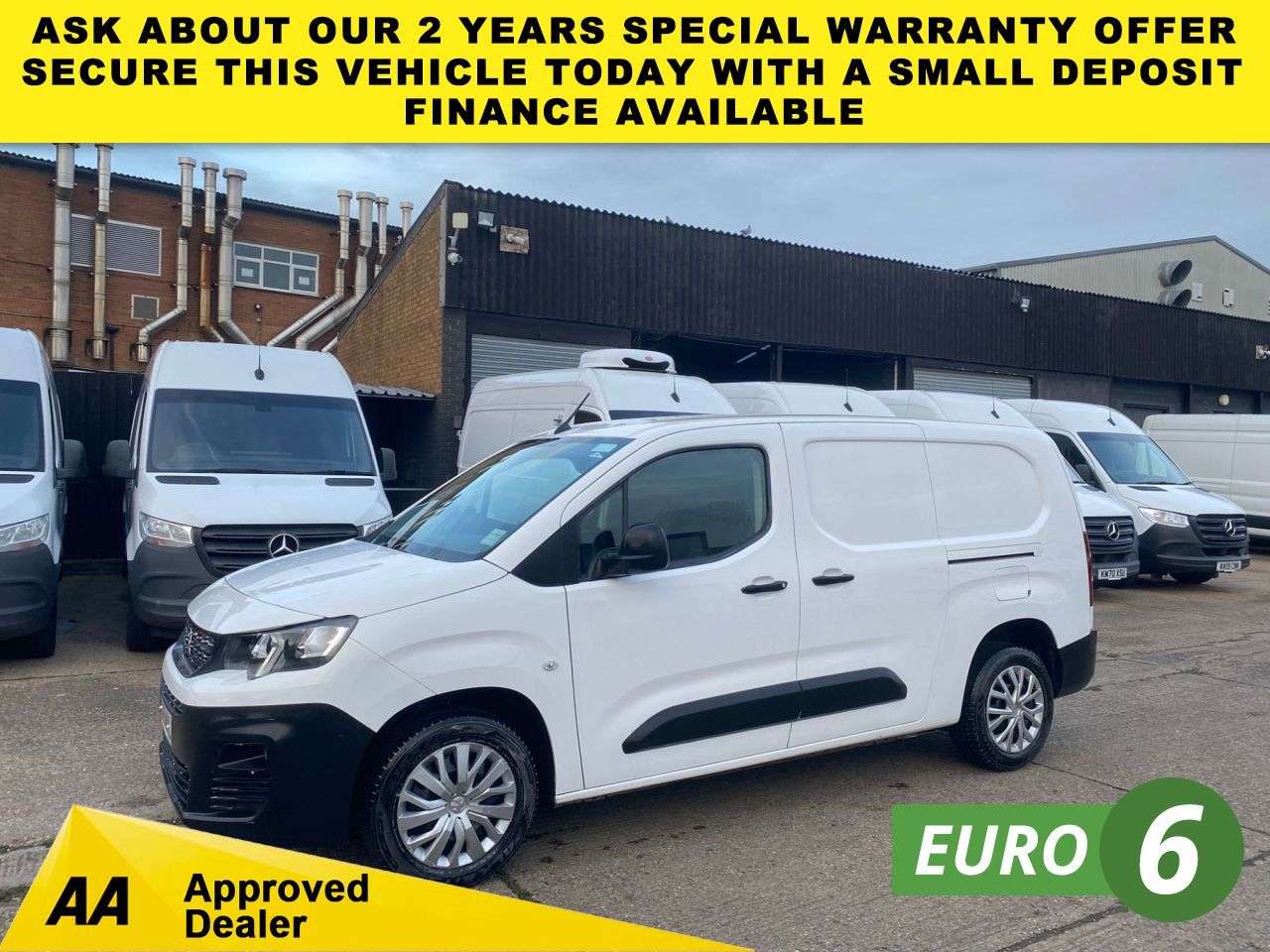 A 2022 PEUGEOT PARTNER 1.5 BLUE HDI PROFESSIONAL PREMIUM L2 LWB 100BHP. 96K MLS. AIRCON. SENSORS. A 2022 PEUGEOT PARTNER 1.5 BLUE HDI PROFESSIONAL PREMIUM L2 LWB 100BHP. 96K MLS. AIRCON. SENSORS.