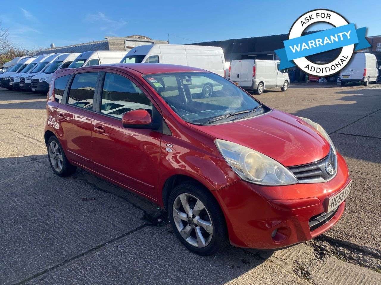A 2009 NISSAN NOTE 1.4 16V N-TEC HATCHBACK 5DR 90BHP. AIRCON. 122K MLS. PX. A 2009 NISSAN NOTE 1.4 16V N-TEC HATCHBACK 5DR 90BHP. AIRCON. 122K MLS. PX.