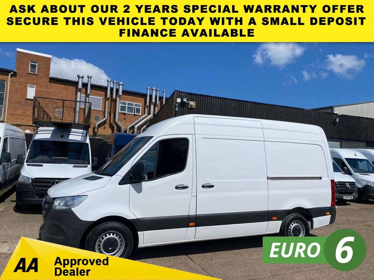 A 2020 MERCEDES-BENZ SPRINTER 2.0 315 CDI L2 H2 MWB PROGRESSIVE 150BHP. RWD. FACELIFT. EURO 6. FINANCE. P A 2020 MERCEDES-BENZ SPRINTER 2.0 315 CDI L2 H2 MWB PROGRESSIVE 150BHP. RWD. FACELIFT. EURO 6. FINANCE. P