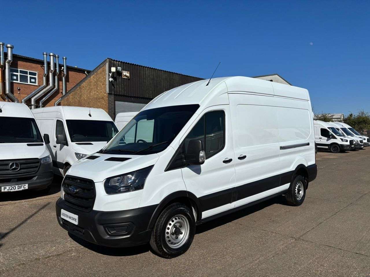 A 2022 FORD TRANSIT 2.0 TDCI T350 LEADER ECOBLUE L3 H3 LWB H/ROOF RWD 130BHP. AC. 81K MLS. FINA A 2022 FORD TRANSIT 2.0 TDCI T350 LEADER ECOBLUE L3 H3 LWB H/ROOF RWD 130BHP. AC. 81K MLS. FINA