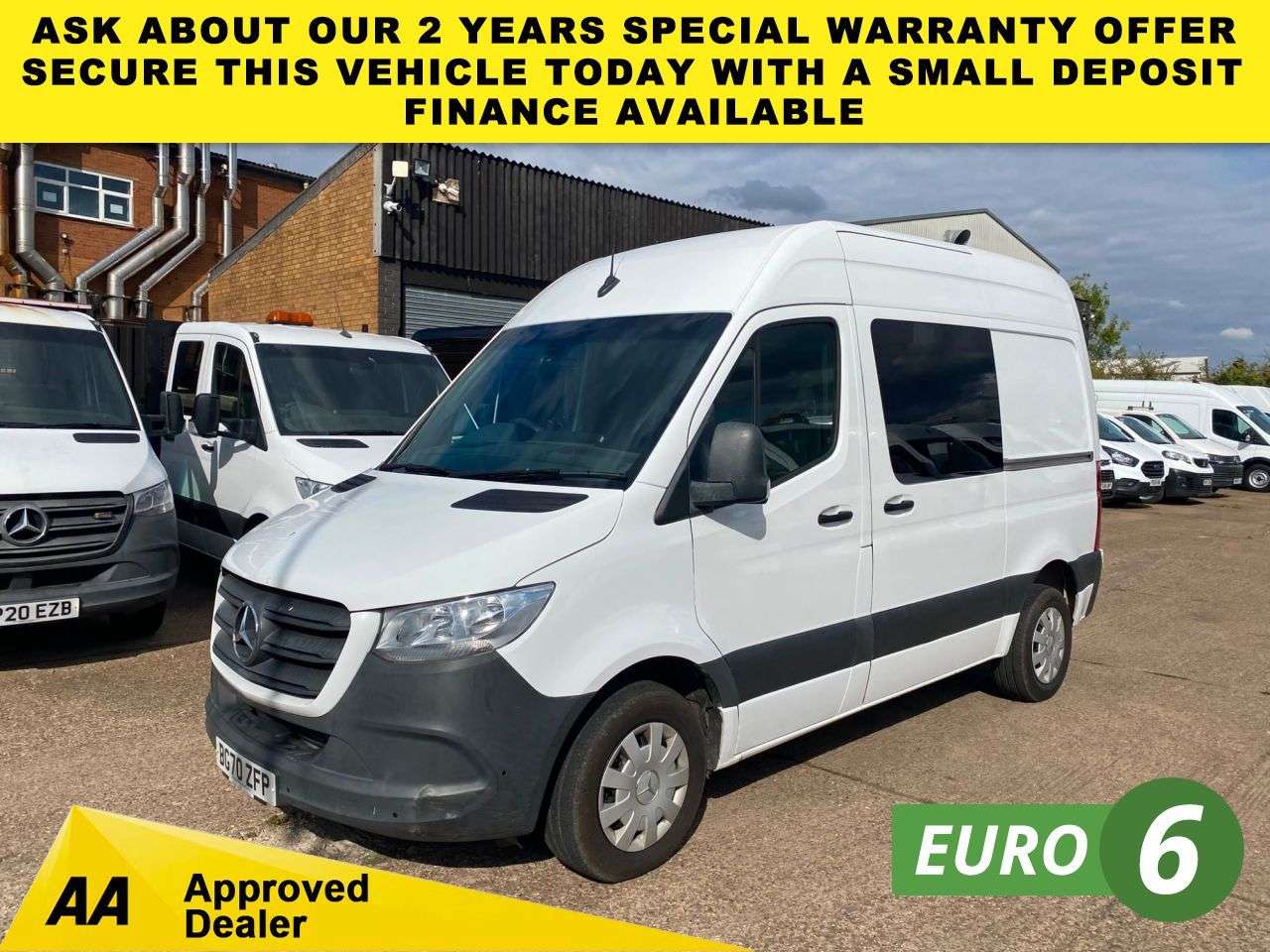 A 2020 MERCEDES-BENZ SPRINTER 2.1 314 CDI L1 H2 SWB PROGRESSIVE PREMIUM 140BHP FWD. AC. SENSORS. CAMERA. A 2020 MERCEDES-BENZ SPRINTER 2.1 314 CDI L1 H2 SWB PROGRESSIVE PREMIUM 140BHP FWD. AC. SENSORS. CAMERA.
