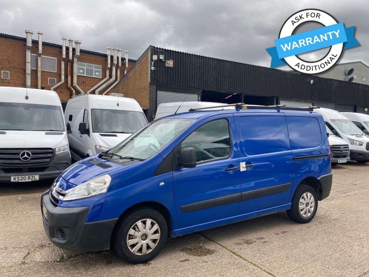 A 2014 CITROEN DISPATCH 1.6 1000 HDI FWD L1 H1 SWB 90BHP. 137K MLS. ROOF RACK. PX. A 2014 CITROEN DISPATCH 1.6 1000 HDI FWD L1 H1 SWB 90BHP. 137K MLS. ROOF RACK. PX.