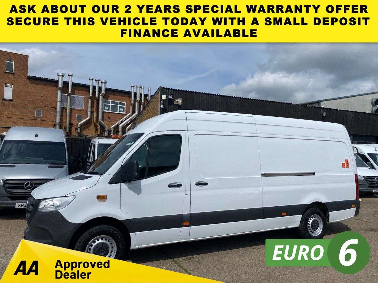 A 2023 MERCEDES-BENZ SPRINTER 2.0 315 CDI L3 H2 LWB H/ROOF PROGRESSIVE 150BHP. RWD. AC. TAIL LIFT. FINANC A 2023 MERCEDES-BENZ SPRINTER 2.0 315 CDI L3 H2 LWB H/ROOF PROGRESSIVE 150BHP. RWD. AC. TAIL LIFT. FINANC