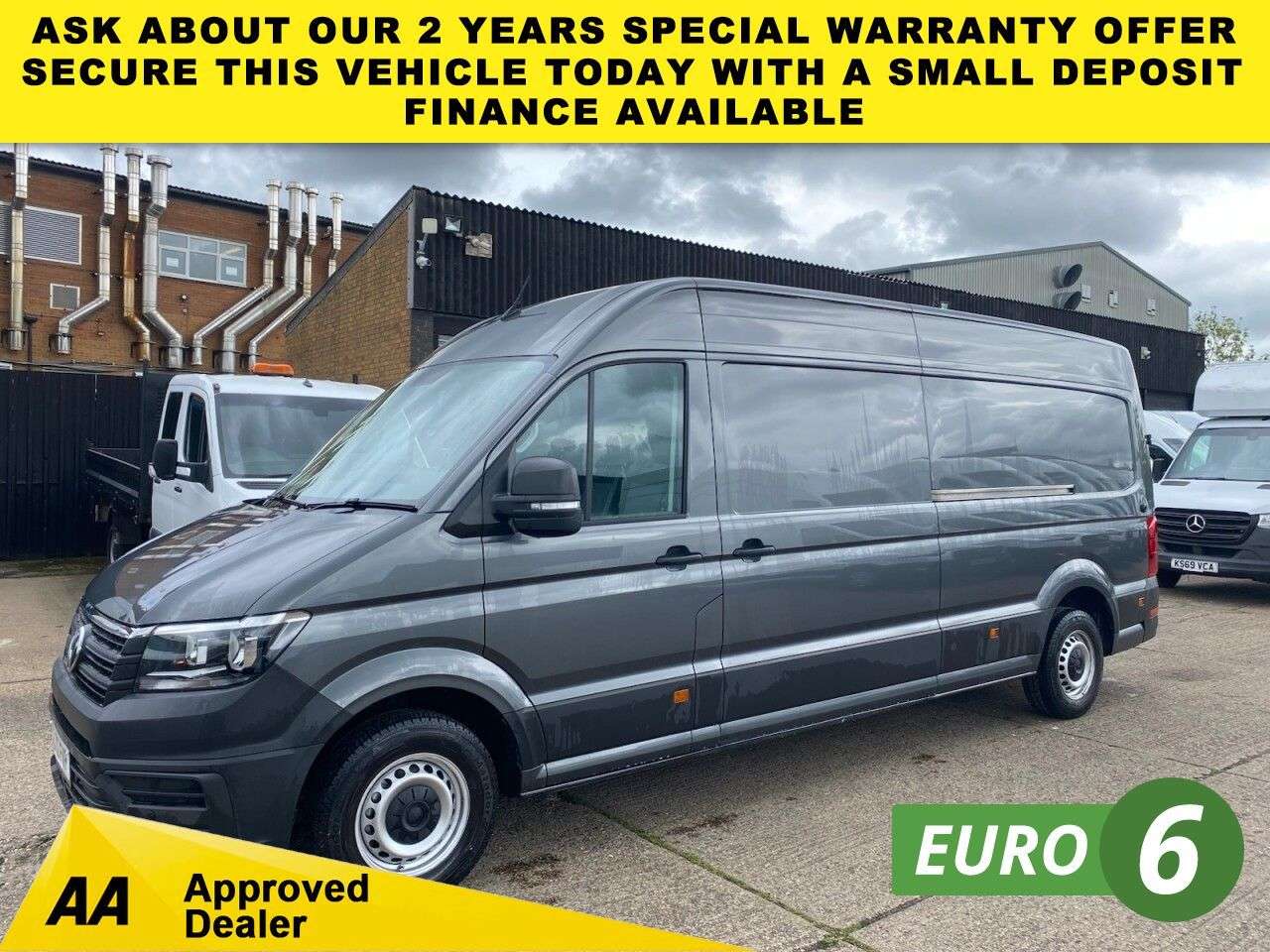 A 2023 VOLKSWAGEN CRAFTER 2.0 TDI CR35 LWB TRENDLINE H/ROOF 140BHP. AIRCON. SENSORS. FINANCE. PX. A 2023 VOLKSWAGEN CRAFTER 2.0 TDI CR35 LWB TRENDLINE H/ROOF 140BHP. AIRCON. SENSORS. FINANCE. PX.
