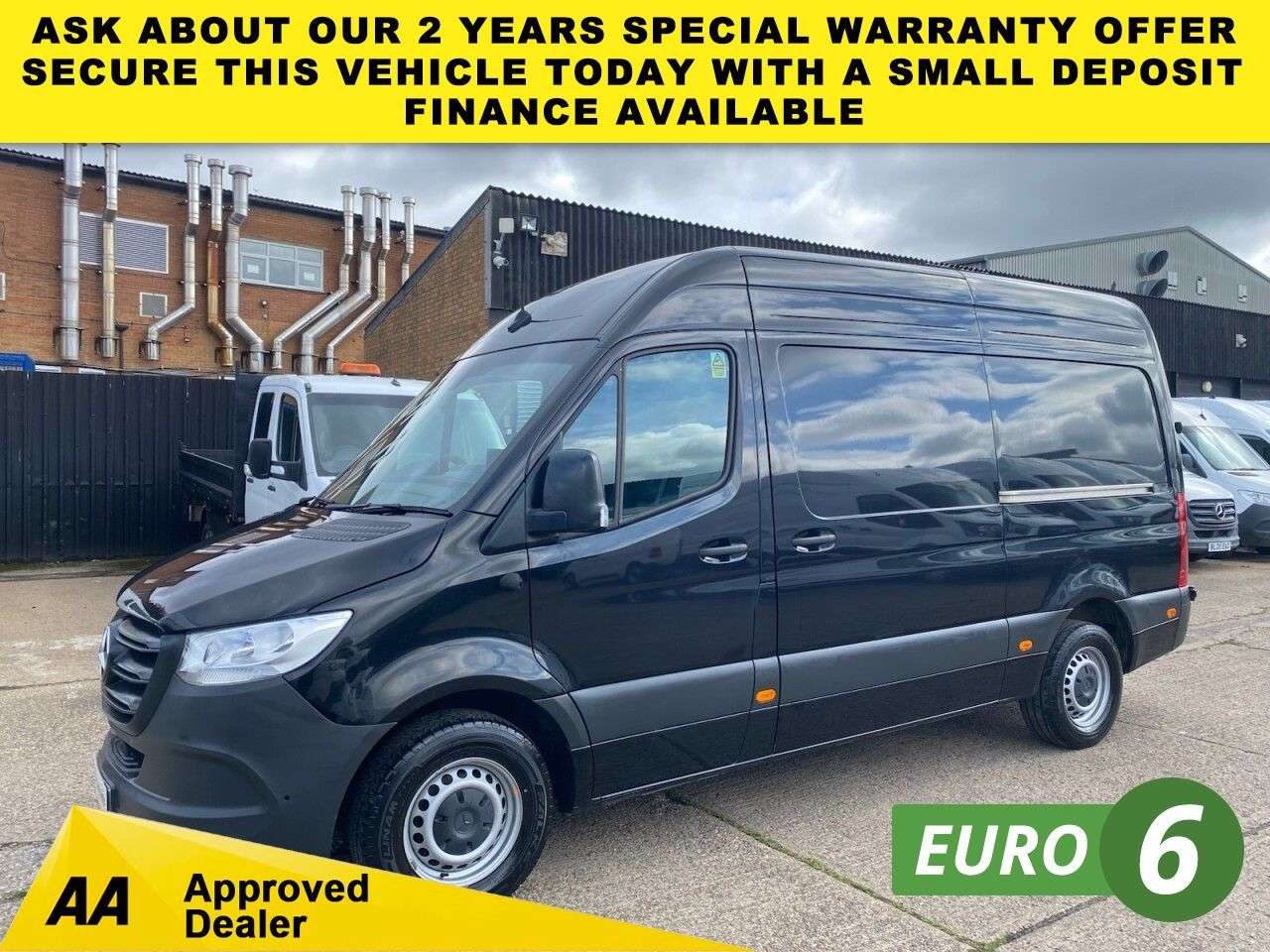 A 2024 MERCEDES-BENZ SPRINTER 2.0 315 CDI L2 H2 MWB H/ROOF PROGRESSIVE 150BHP. RWD. AC. CAMERA. SAT NAV. A 2024 MERCEDES-BENZ SPRINTER 2.0 315 CDI L2 H2 MWB H/ROOF PROGRESSIVE 150BHP. RWD. AC. CAMERA. SAT NAV.