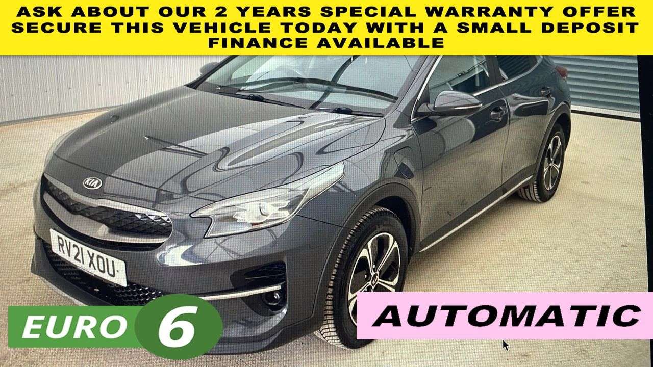 A 2021 KIA XCEED 1.6 GDI SUV 5DR PETROL PHEV 3 DCT AUTO 140BHP. 82K MLS. FINANCE. PX. A 2021 KIA XCEED 1.6 GDI SUV 5DR PETROL PHEV 3 DCT AUTO 140BHP. 82K MLS. FINANCE. PX.