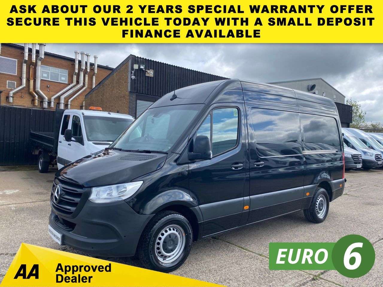 A 2024 MERCEDES-BENZ SPRINTER 2.0 315 CDI L2 H2 MWB H/ROOF PROGRESSIVE 150BHP. RWD. AC. CAMERA. SAT NAV. A 2024 MERCEDES-BENZ SPRINTER 2.0 315 CDI L2 H2 MWB H/ROOF PROGRESSIVE 150BHP. RWD. AC. CAMERA. SAT NAV.