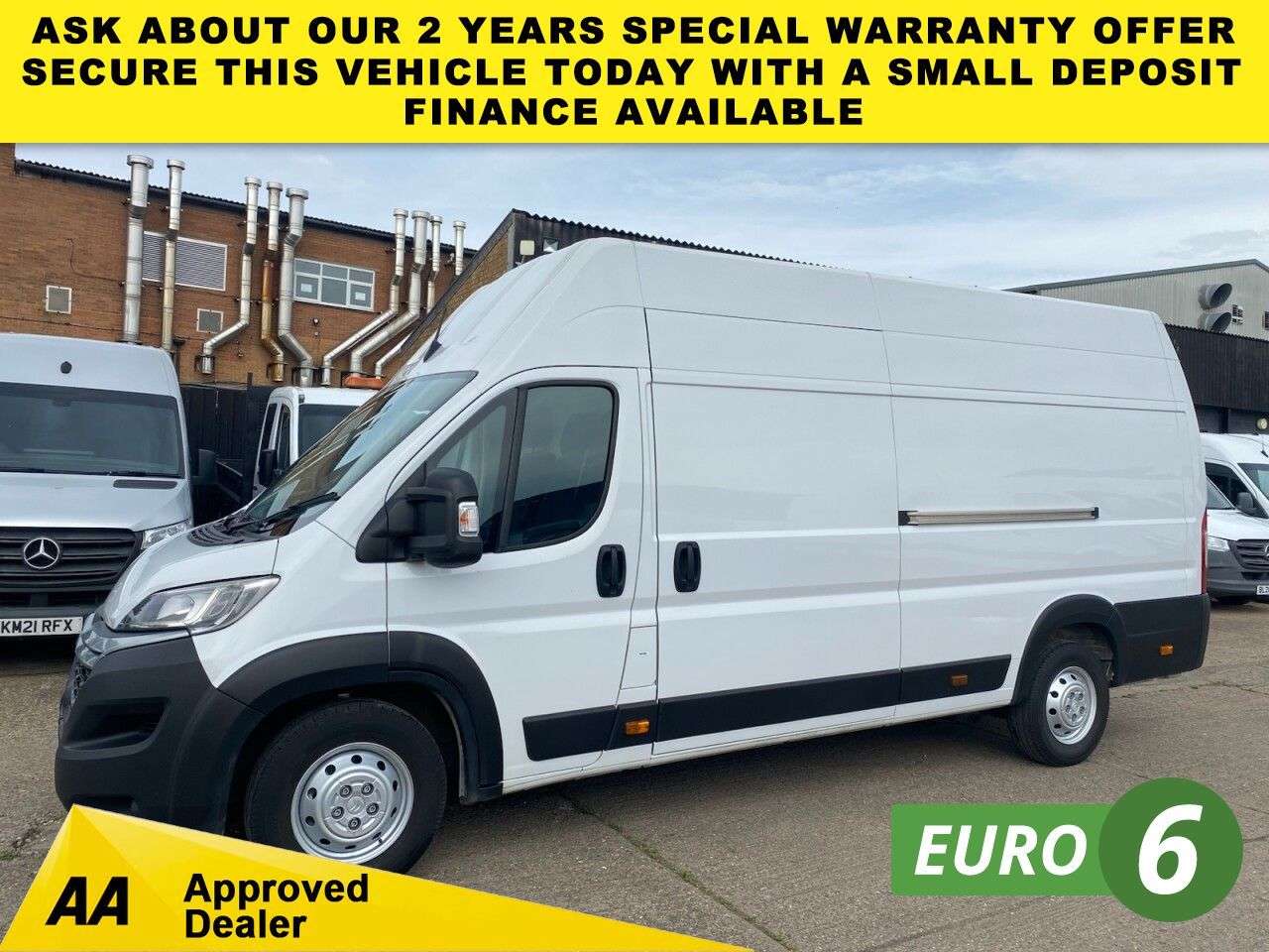 A 2023 CITROEN RELAY 2.2 BLUEHDI 35 ENTERPRISE 140BHP L4 XLWB XTRA H/ROOF. EURO 6 ULEZ. AC. SENS A 2023 CITROEN RELAY 2.2 BLUEHDI 35 ENTERPRISE 140BHP L4 XLWB XTRA H/ROOF. EURO 6 ULEZ. AC. SENS