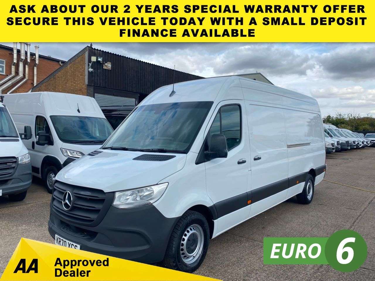 A 2020 MERCEDES-BENZ SPRINTER 2.0 315 CDI L3 H2 LWB PROGRESSIVE 150BHP. RWD. SUPER LOW 32K MLS. FACELIFT. A 2020 MERCEDES-BENZ SPRINTER 2.0 315 CDI L3 H2 LWB PROGRESSIVE 150BHP. RWD. SUPER LOW 32K MLS. FACELIFT.