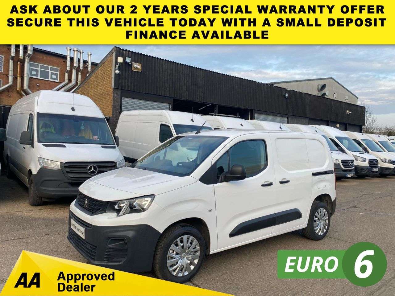 A 2021 PEUGEOT PARTNER 1.5 BLUE HDI PROFESSIONAL L1 SWB 100BHP. AIRCON. SENSORS. 82K MILES. NEW SH A 2021 PEUGEOT PARTNER 1.5 BLUE HDI PROFESSIONAL L1 SWB 100BHP. AIRCON. SENSORS. 82K MILES. NEW SH